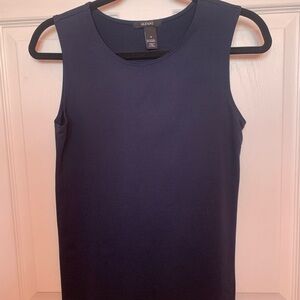 Alfani Navy Sleeveless Top